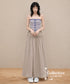 Twist Stripe Bustier Dress
