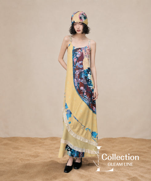 Scarf Drape Dress