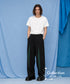 Center Splicing Design Pants