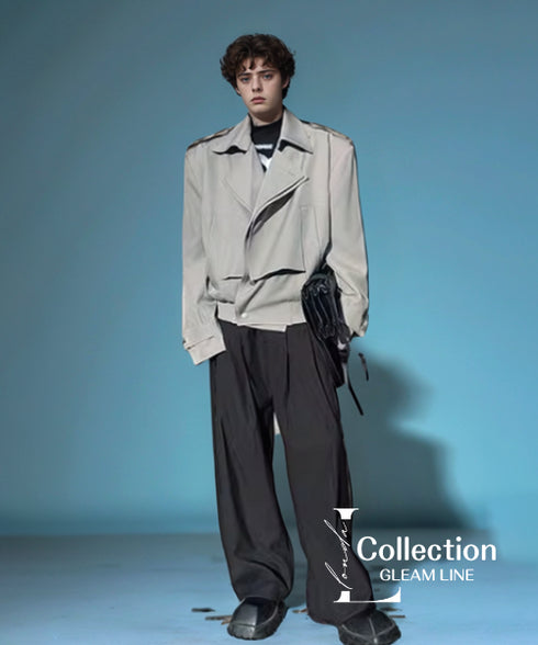 Double Front Epaulette Jacket