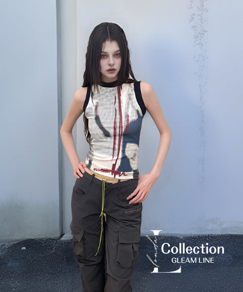 Graphic Form Fit Sleeveless