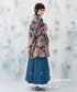 Floral Pattern Corduroy Jacket