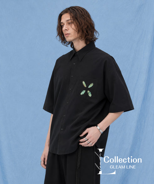 Oval Hollow Design Shirt