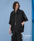 Double Zip Short Sleeve Blouson