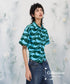 Wave Pattern Short Sleeve Shirt