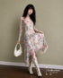 Asymmetric Mesh Dress