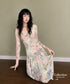 Asymmetric Mesh Dress
