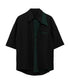 Asymmetric Collar Shirt
