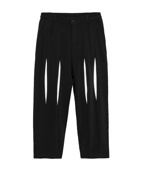 Two-tone Cropped Pants