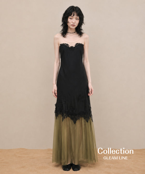 Sheer Lace Layer Dress