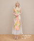 Paint Flow Layer Dress