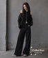 Open Shoulder Zip Top