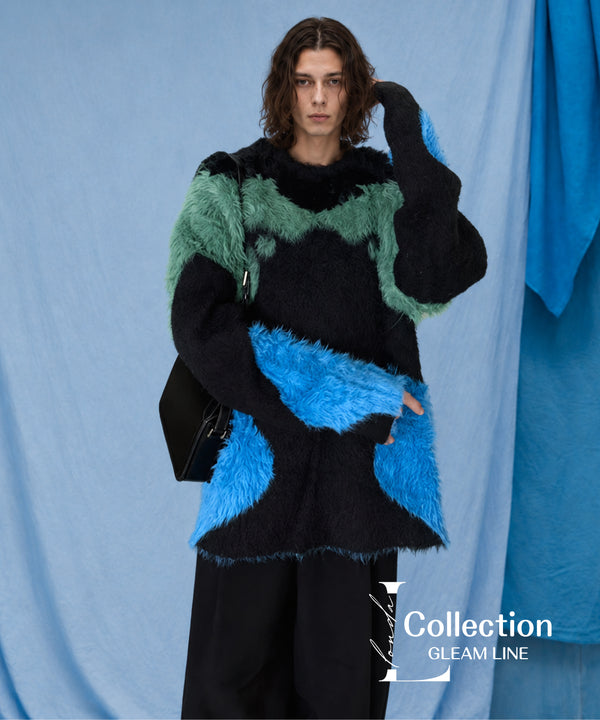Fuzzy Wave Pullover