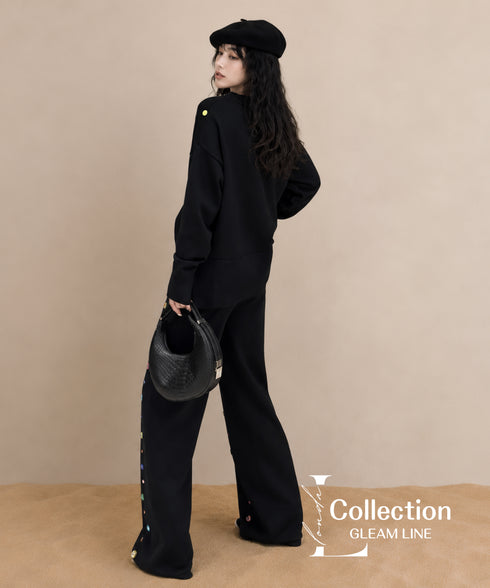 Colorful Bijou Top & Pants