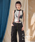 Graphic Form Fit Sleeveless