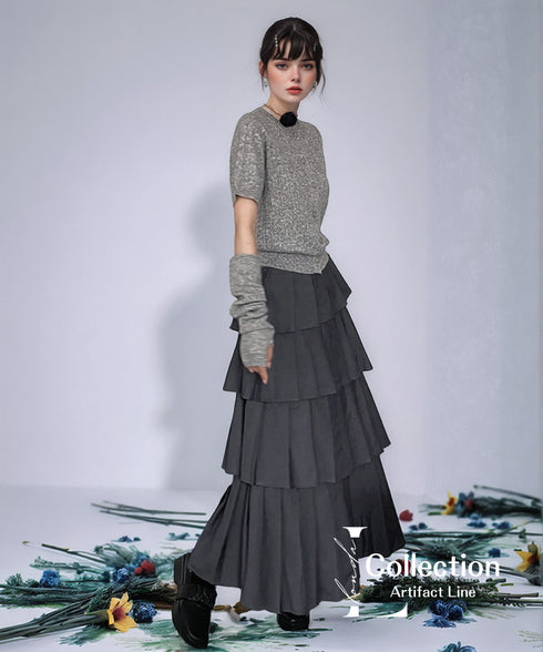 Rib Button Pleats Series