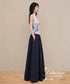Back Drape Halter Dress