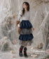 Layered Check Tulle Skirt