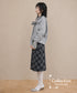 Ribbon Tie Peplum Hoodie