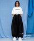 Volume Tuck Wide Silhouette Pants