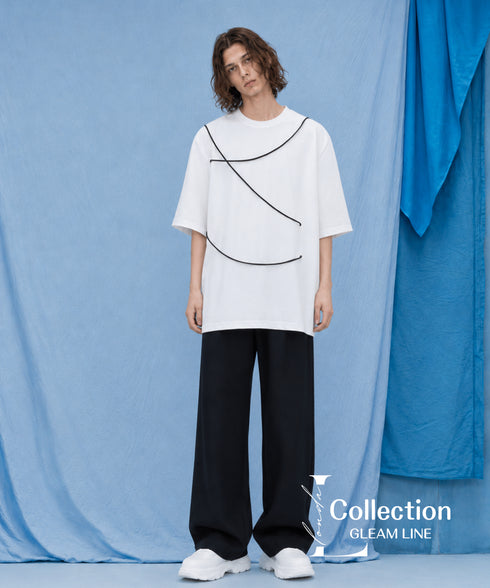 Line Design Oversized T-shirt
