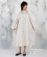 Frill Collar Jacquard Dress