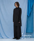 Diagonal Button Loose Long Shirt