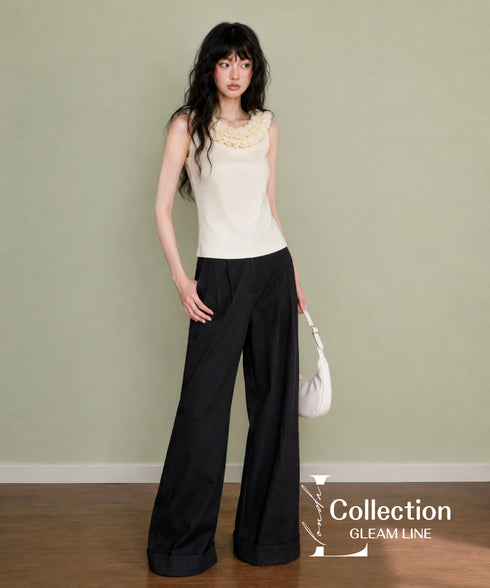 Chest Ruffle Top