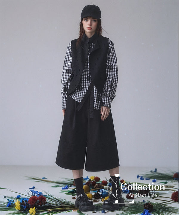 Gingham Rose Patch Series