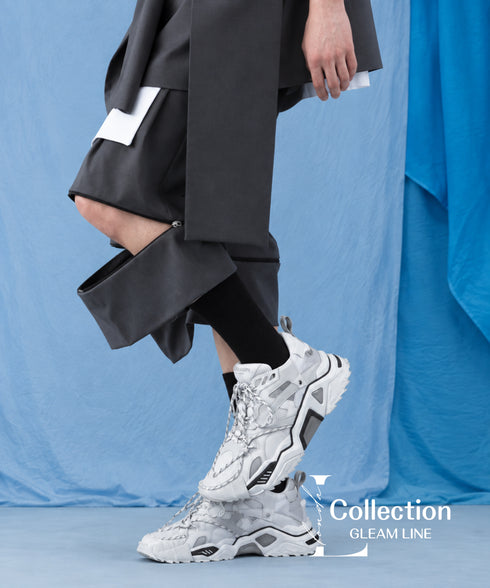 Layered Zip Block Shorts