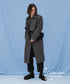 Layered Zip Long Coat