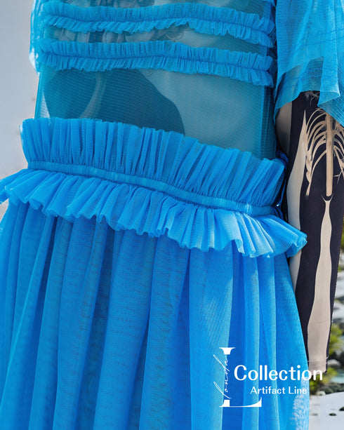 Tulle Frill Mesh Dress