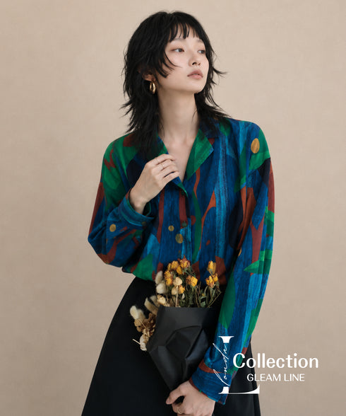 Vintage Flower Blouse