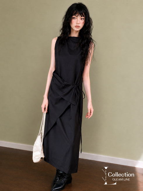 Half High Collar Dress