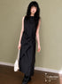 Half High Collar Dress