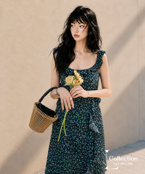 Small Floral Print Dress