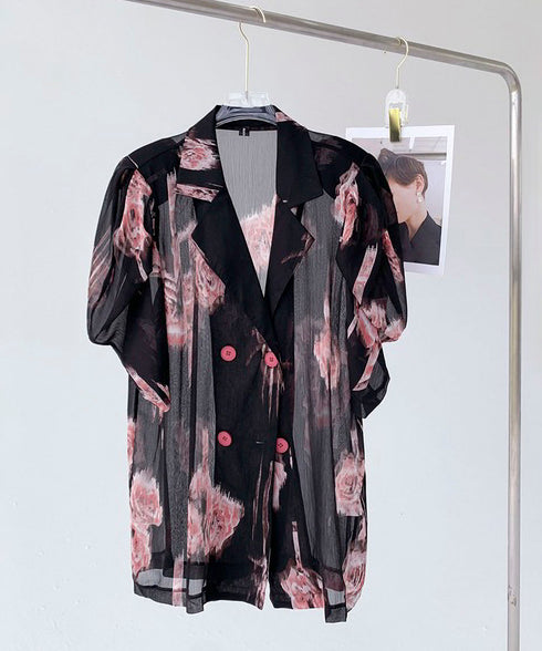 Flower Sheer Jacket