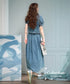 Denim Frill Top & Skirt