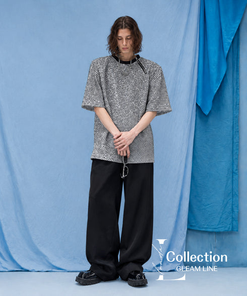 Metallic Mesh T-shirt