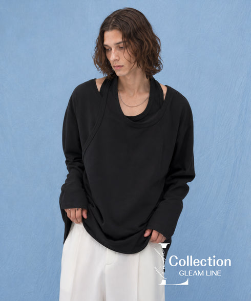 Overlapping Long Sleeve T-shirts