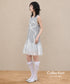 Layered Ribbon Flare Dress