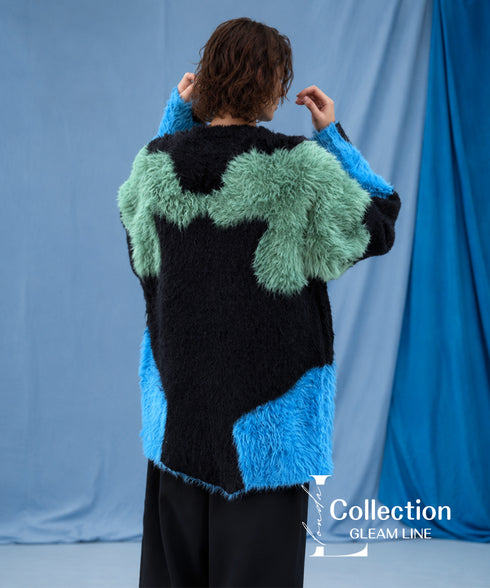 Fuzzy Wave Pullover