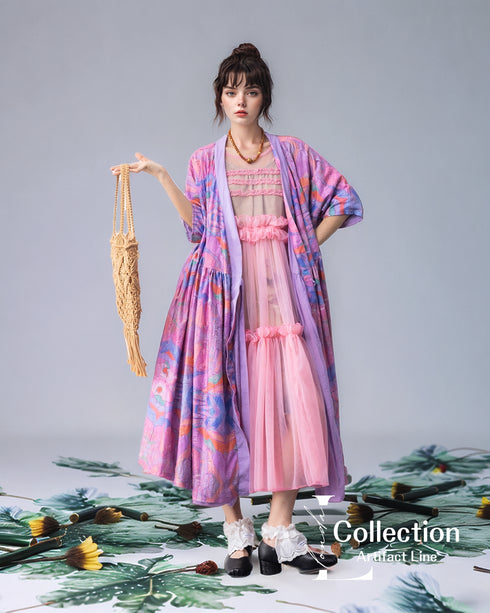 Reversible Flowing Robe