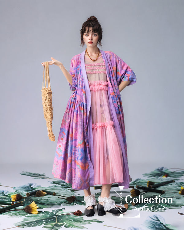 Reversible Flowing Robe