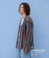 Multicolor Wavy Knit Cardigan