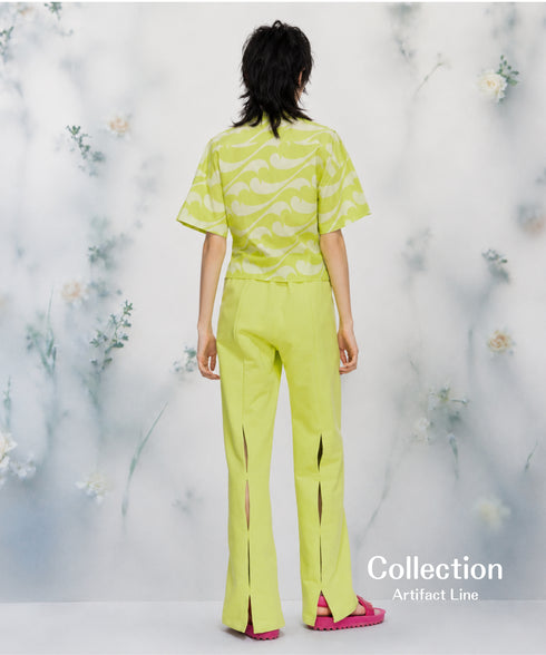 Wave Pattern Short Sleeve Shirt