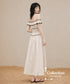 Shirred Trim Dress