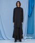 Diagonal Button Loose Long Shirt