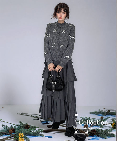 Rib Button Pleats Series