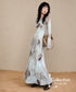 Open Back Pleat Dress